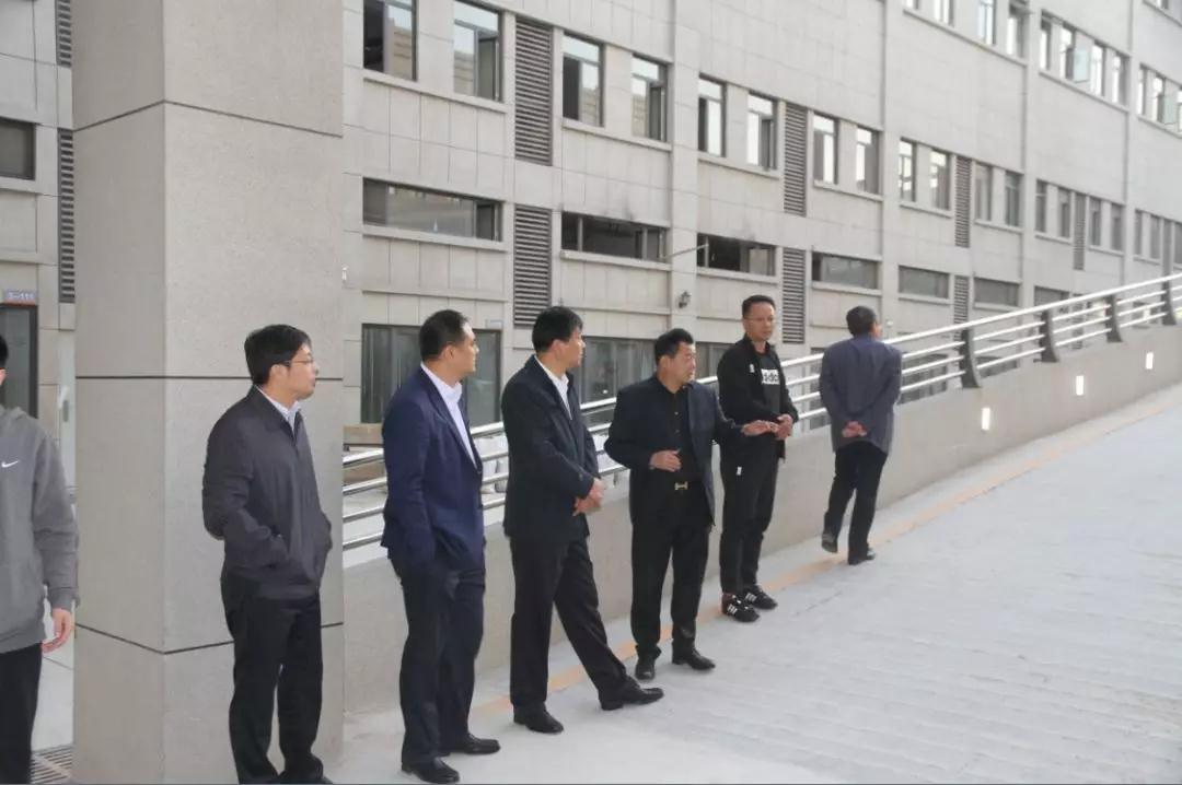 滨州市沾化区区委常委,常务副区长刘长峰莅临鹊华实业集团考察调研